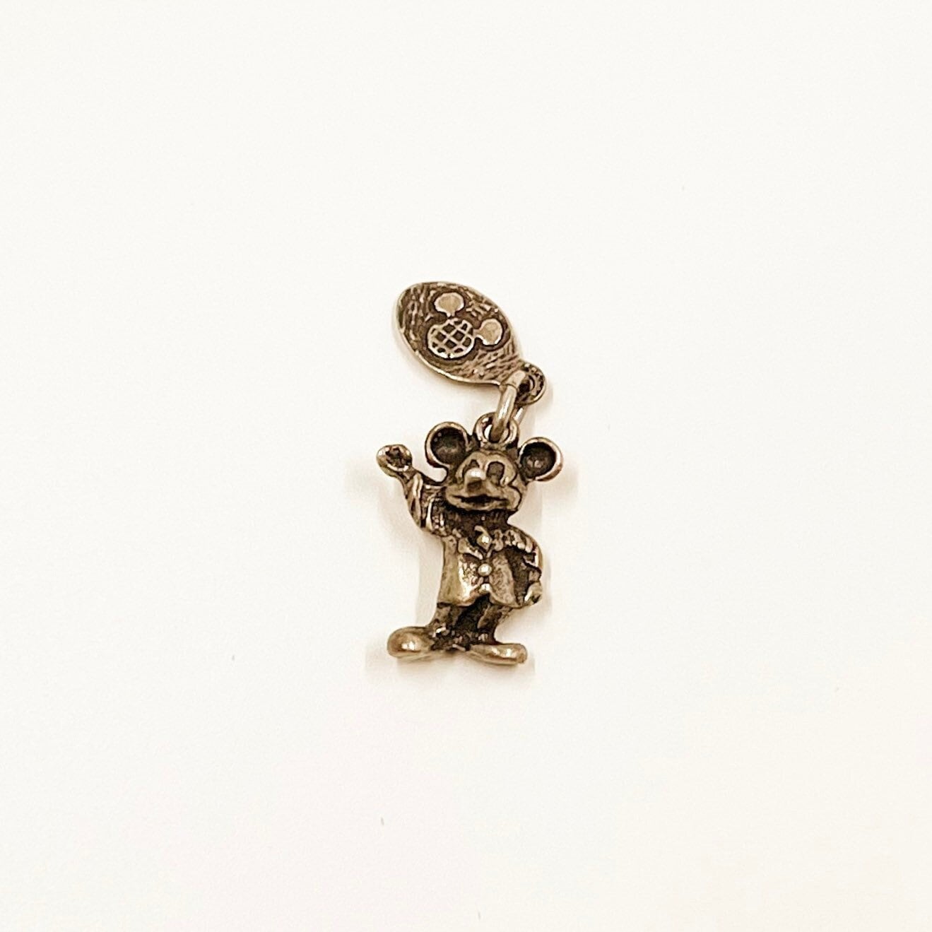 Vintage Mickey Mouse Gold Whistle Necklace * C01-m Gold Mickey Mouse Pendant In Disney Jewelry (1968-Now) for  main image 2