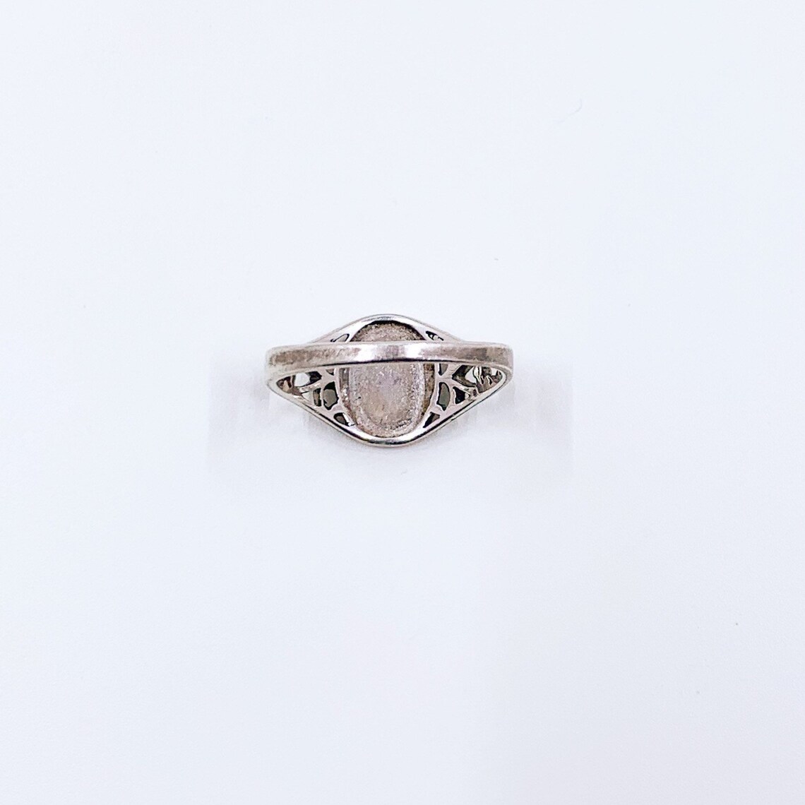 Vintage Silver Ring Sterling Silver Lind Ring Etsy