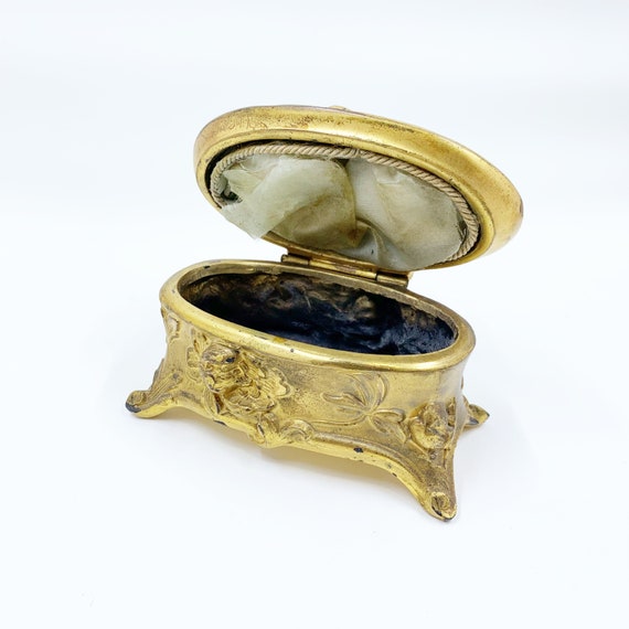 Antique Art Nouveau Jewelry Casket |  Antique Jew… - image 6