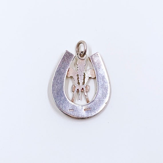 Vintage Silver Charles and Diana Pendant | CHARLE… - image 2