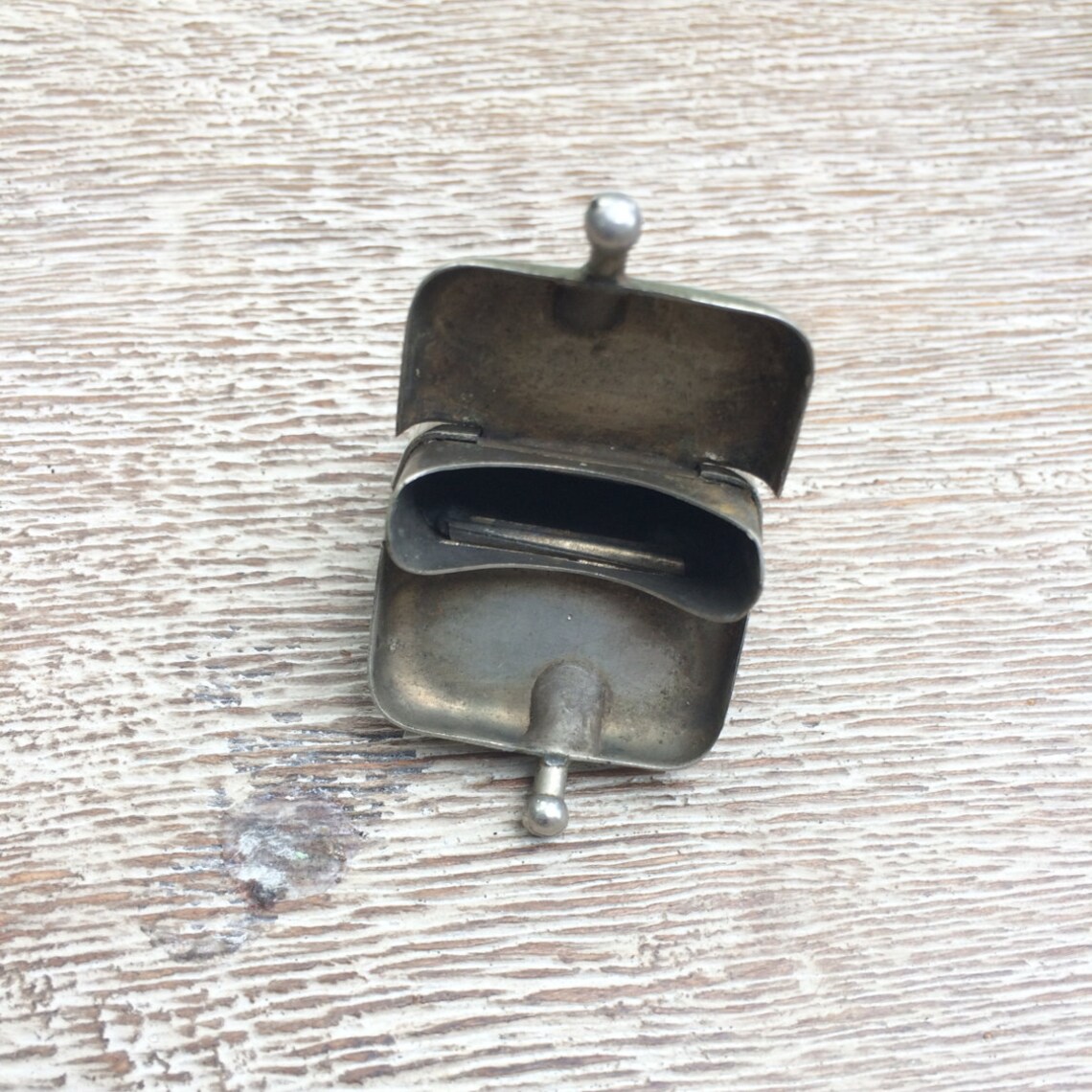 Postage Stamp Holder Antique Pocket Case Edward J. Hauck's Etsy