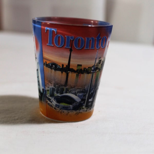 Vintage Toronto Ontario Canada Souvenir Shot Glass