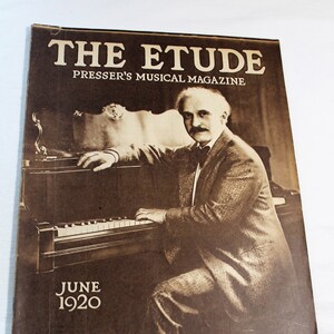 THE ETUDE Presser&#39;s Musical Magazine, June 1920