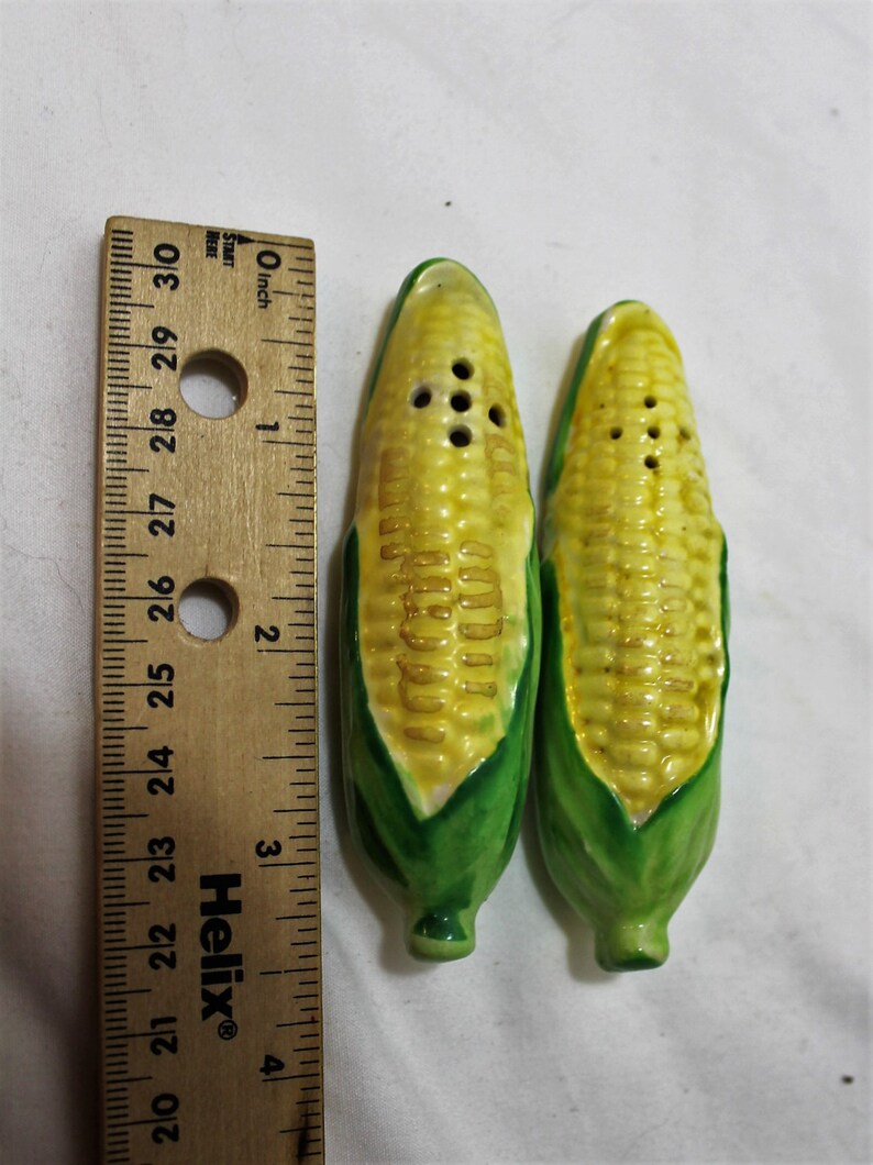 Occupied Japan Vintage Ears of Corn Salt and Pepper Shakers
