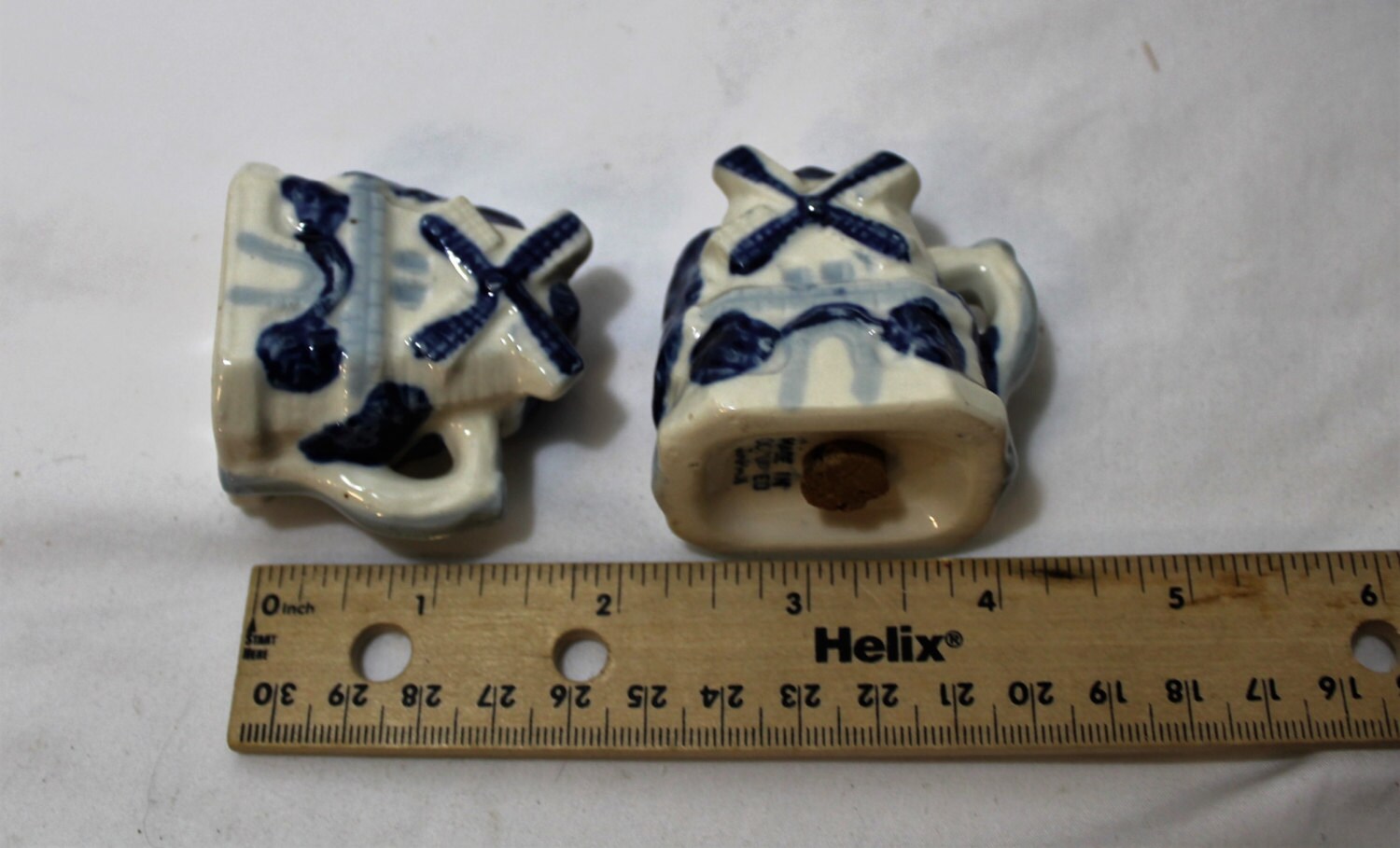 Vintage Windmill Salt and Pepper Shakers Occupied Japan Etsy