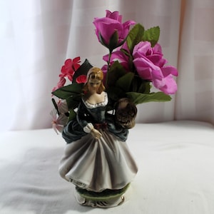 Vintage Inarco Lady Planter / Vase, Made in Japan, 1966