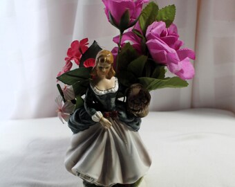 Vintage Inarco Lady Planter / Vase, Made in Japan, 1966