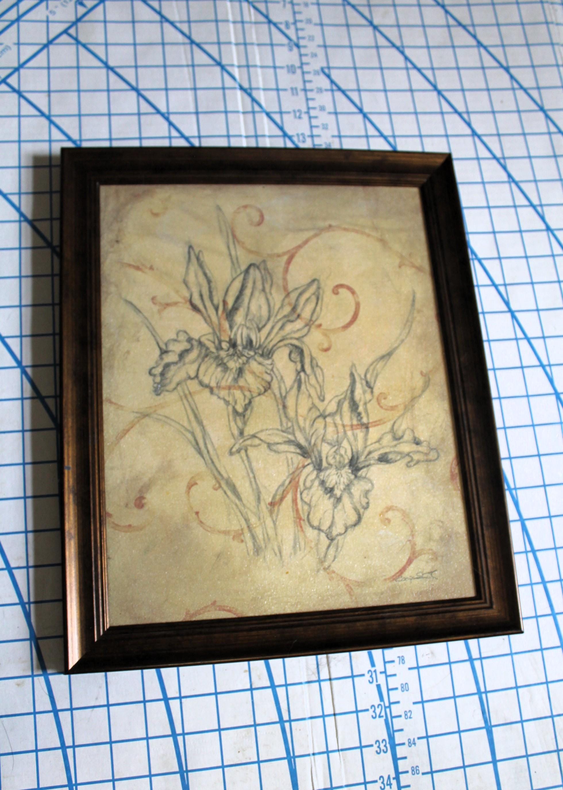 Set of 2 Framed Floral Prints by Justin Coopersmith - Etsy