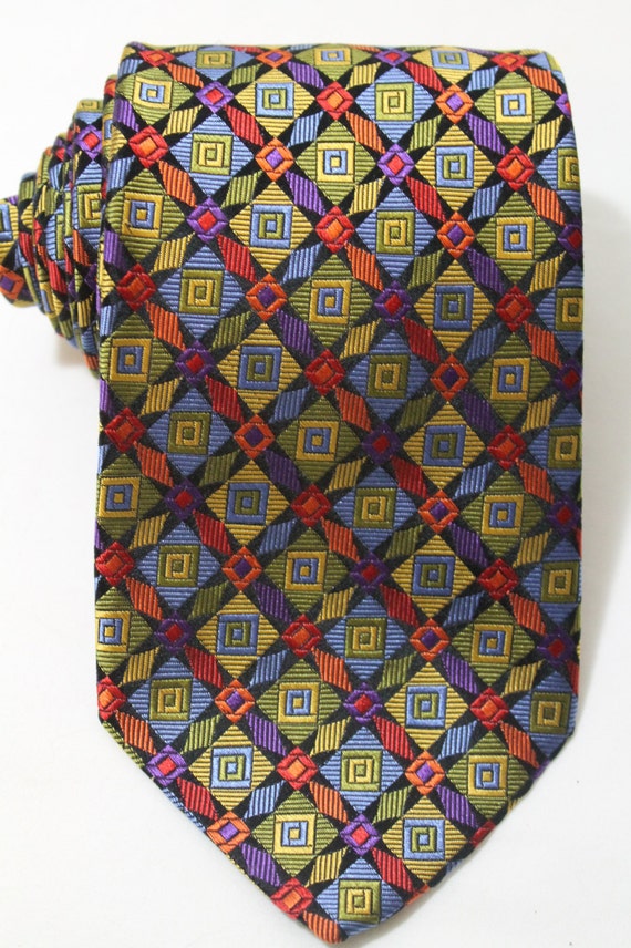 Vintage TOM JAMES Royal Classic Silk Necktie, Coo… - image 3