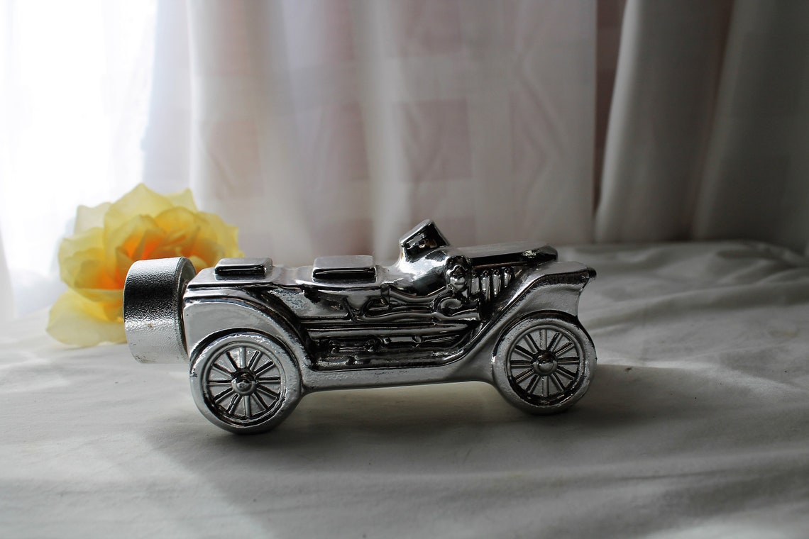 Vintage AVON Silver Roadster Car May 1978 Empty After Shave - Etsy
