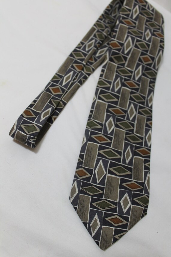 Vintage GORDON & FERGUSON 3.8 Inch Wide Silk Necktie Taupe | Etsy