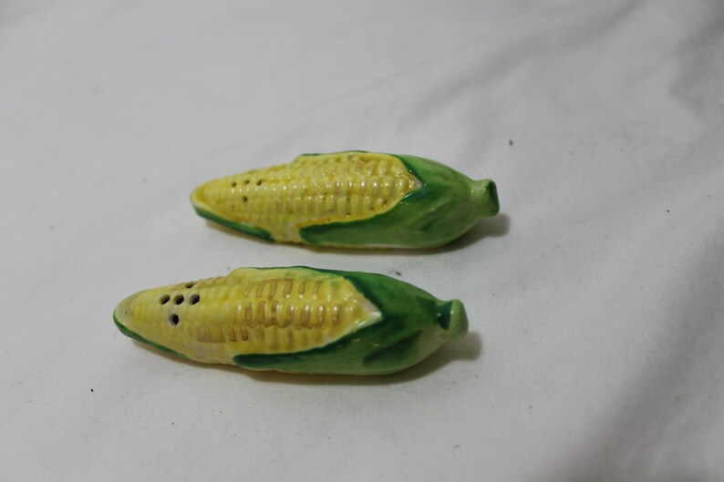Occupied Japan Vintage Ears of Corn Salt and Pepper Shakers