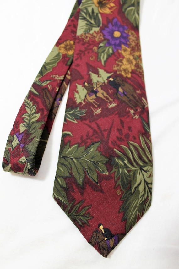 Vintage TANGO Max Raab 3.75 Inch Wide Silk Necktie