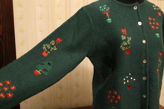 SALE Vintage Karen Scott Ugly Christmas Sweater, … - image 4
