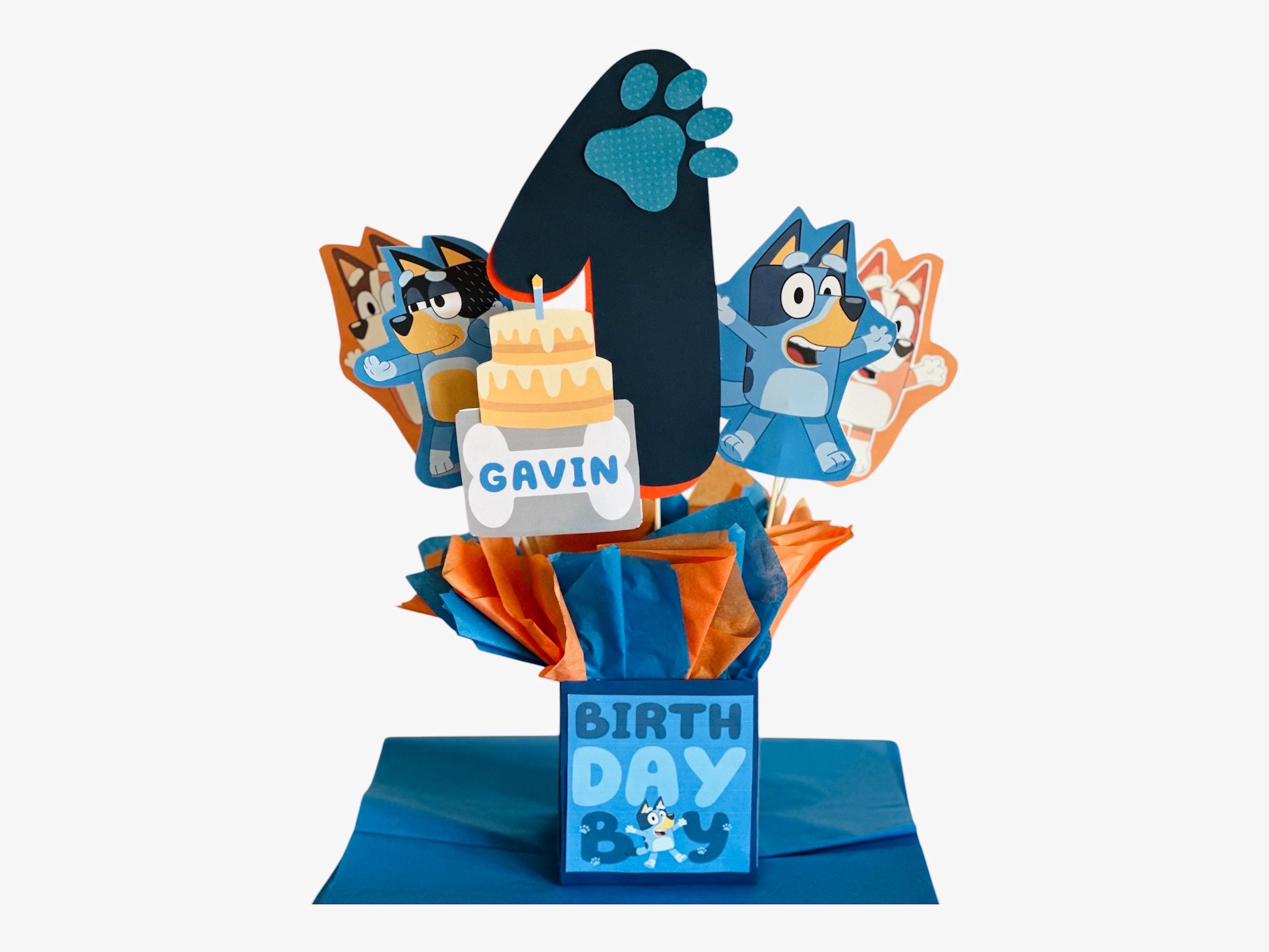 Bluey Birthday Centerpiece Box
