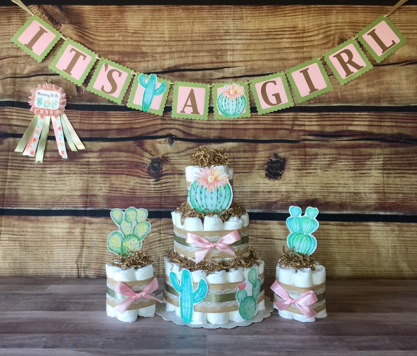 cactus themed baby stuff