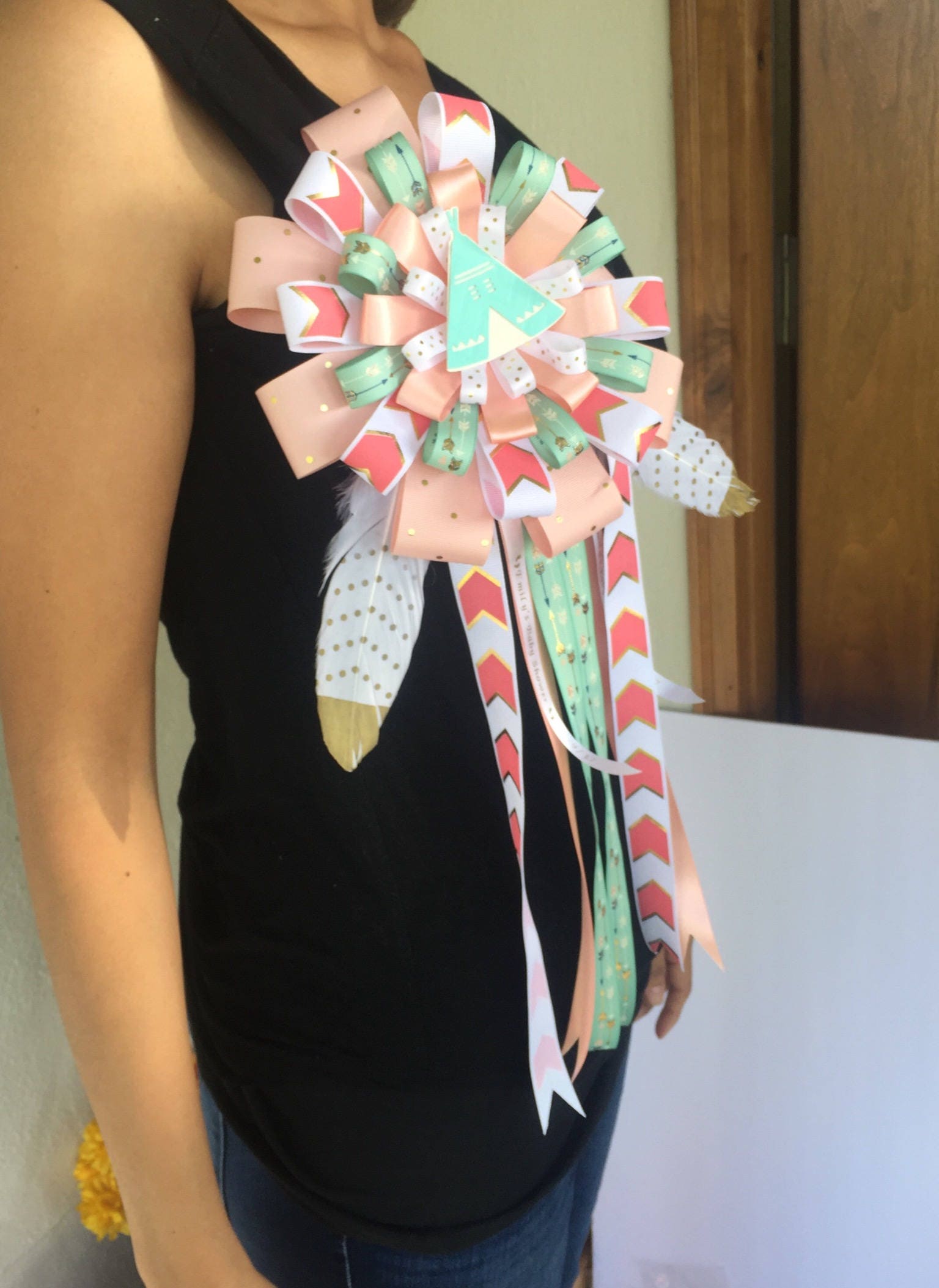 baby shower sash