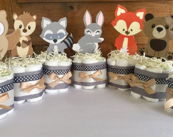 Woodland centerpiece, Choice of 1 woodland centerpiece, Woodsy baby shower, outdoor baby decor, woodland decorations