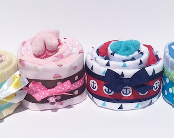 Newborn Baby Gift Sets, Baby Onesie Cupcakes, Baby Shower Cupcake Decorations, Baby Shower Centerpiece, Diaper Cake