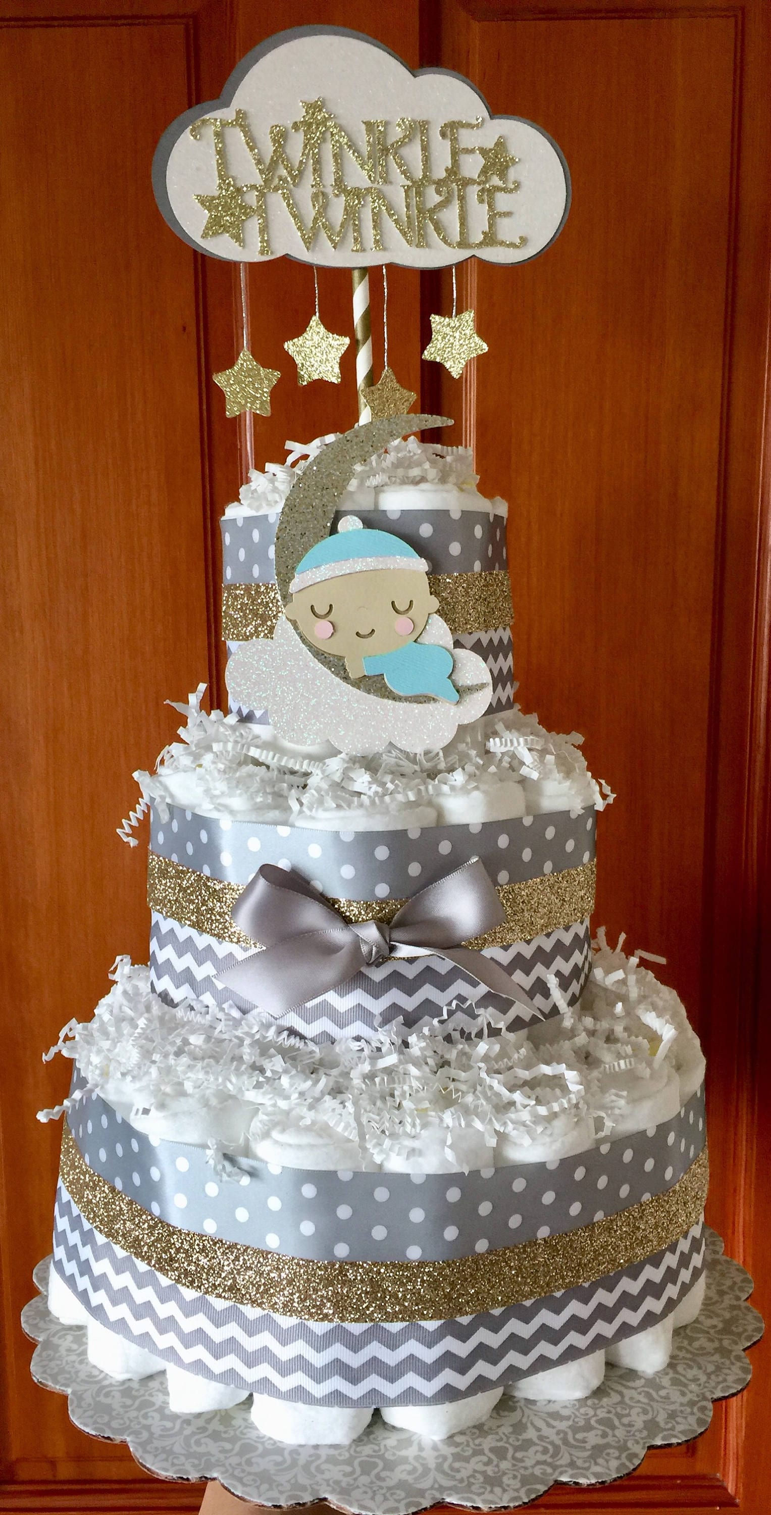 moon and stars baby shower decor