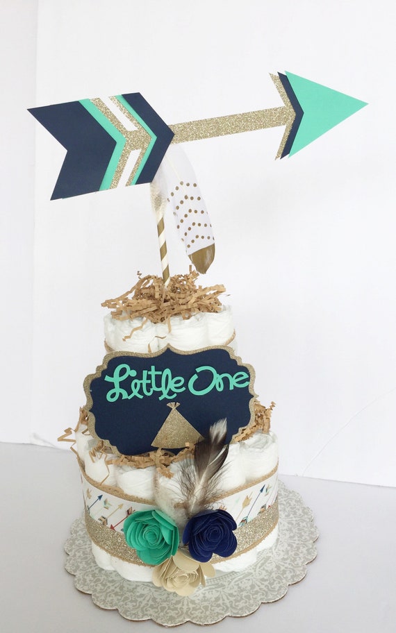 teepee diaper cake