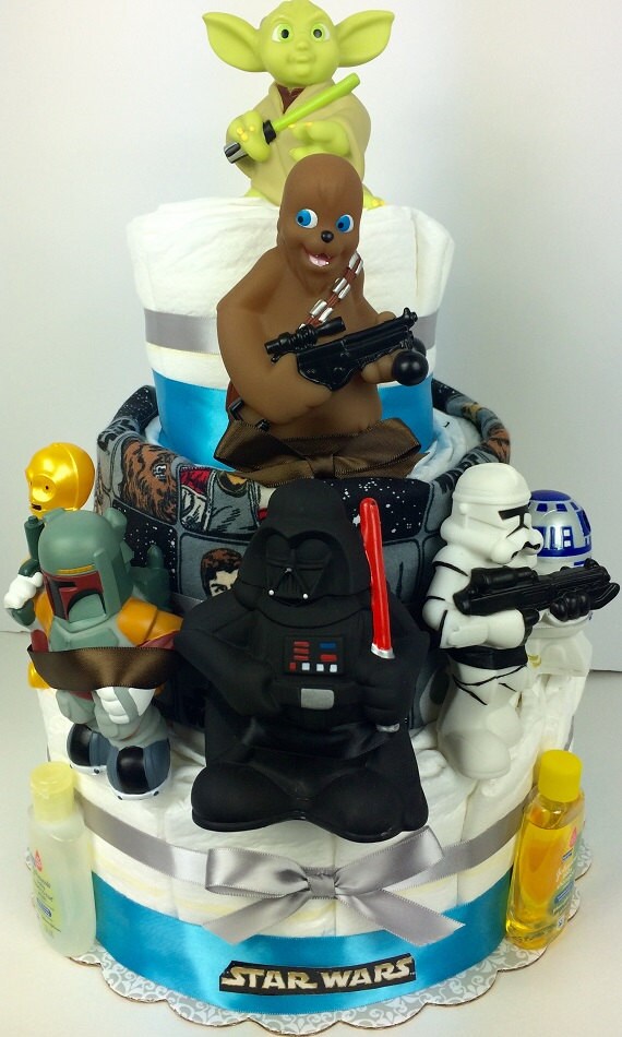 star wars baby shower centerpieces