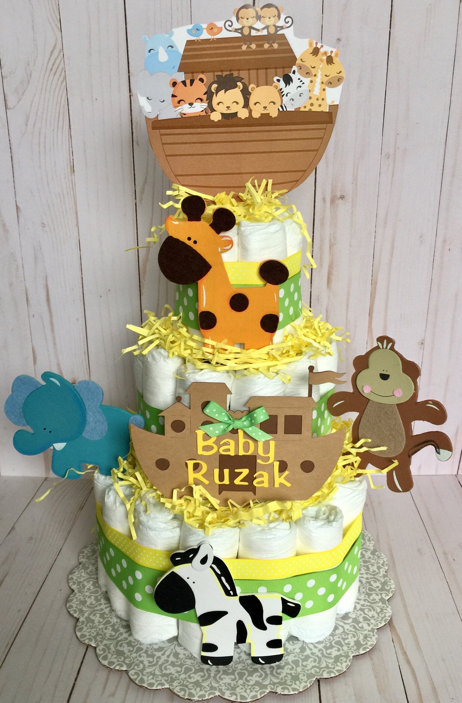 Noahs Ark Baby Shower Noah S Ark Decor Table Centerpiece