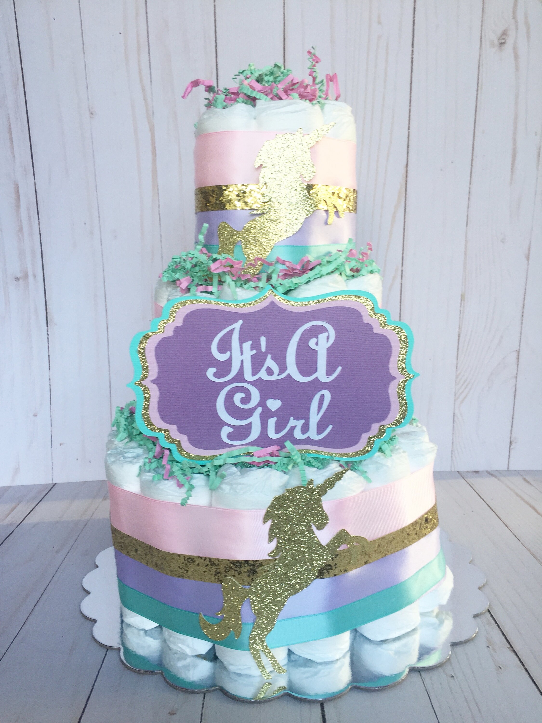 unicorn baby shower table ideas