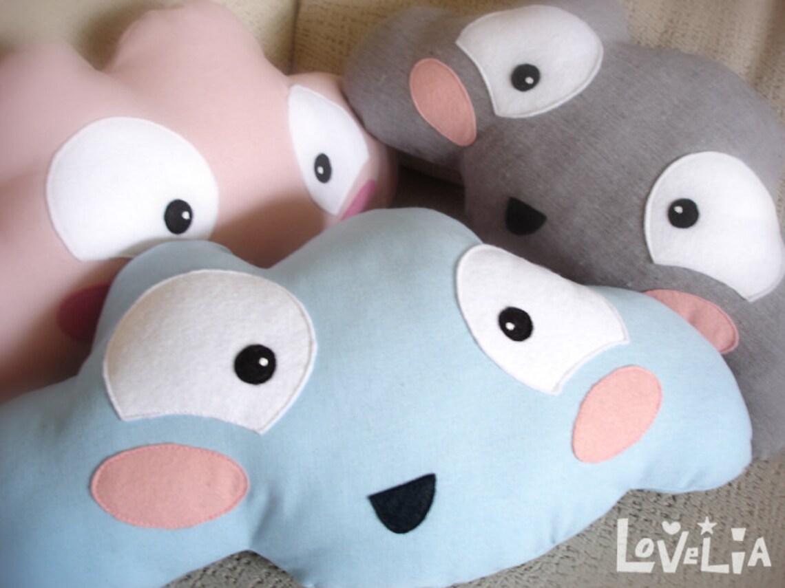 Cloud Pillow nimbus Etsy