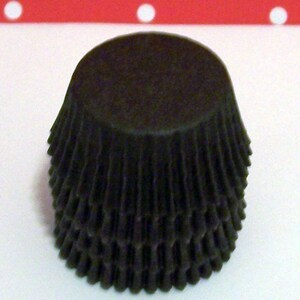 Mini Brown Baking Cups Candy Liners Choose Set of 50 or 100 image 4