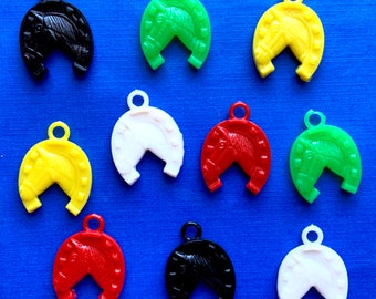 10 Horseshoe Charms