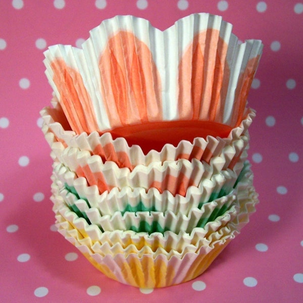 Tulip Cupcake Liners Etsy UK