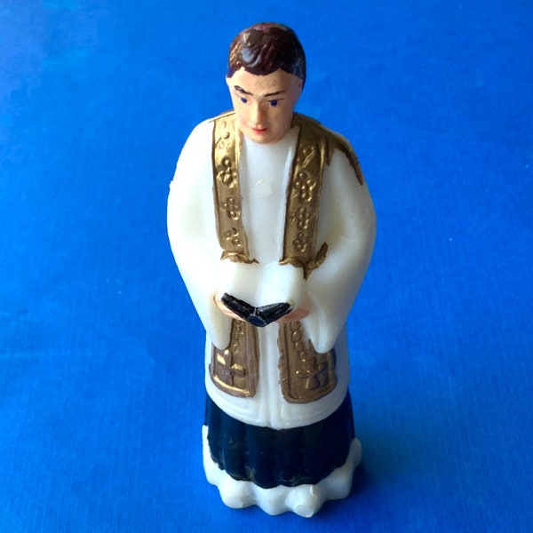 Priest Cake Decoration 3 3/4"h