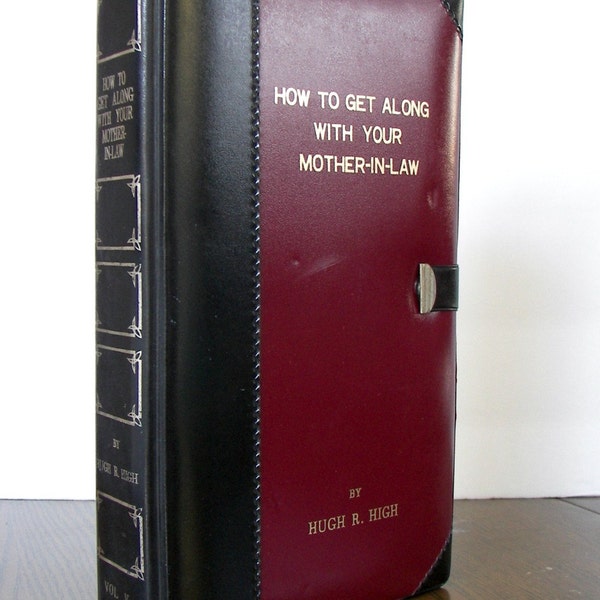 How To Get Along With Your Mother-In-Law by Hugh R. High - Vintage - Made in Japan - Hollow Book