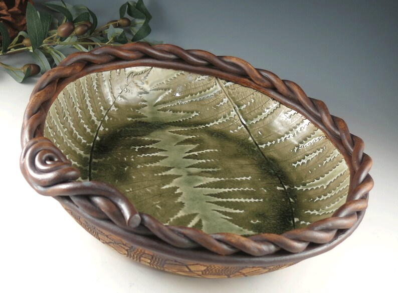 Extra Large Ceramic Serving Bowl