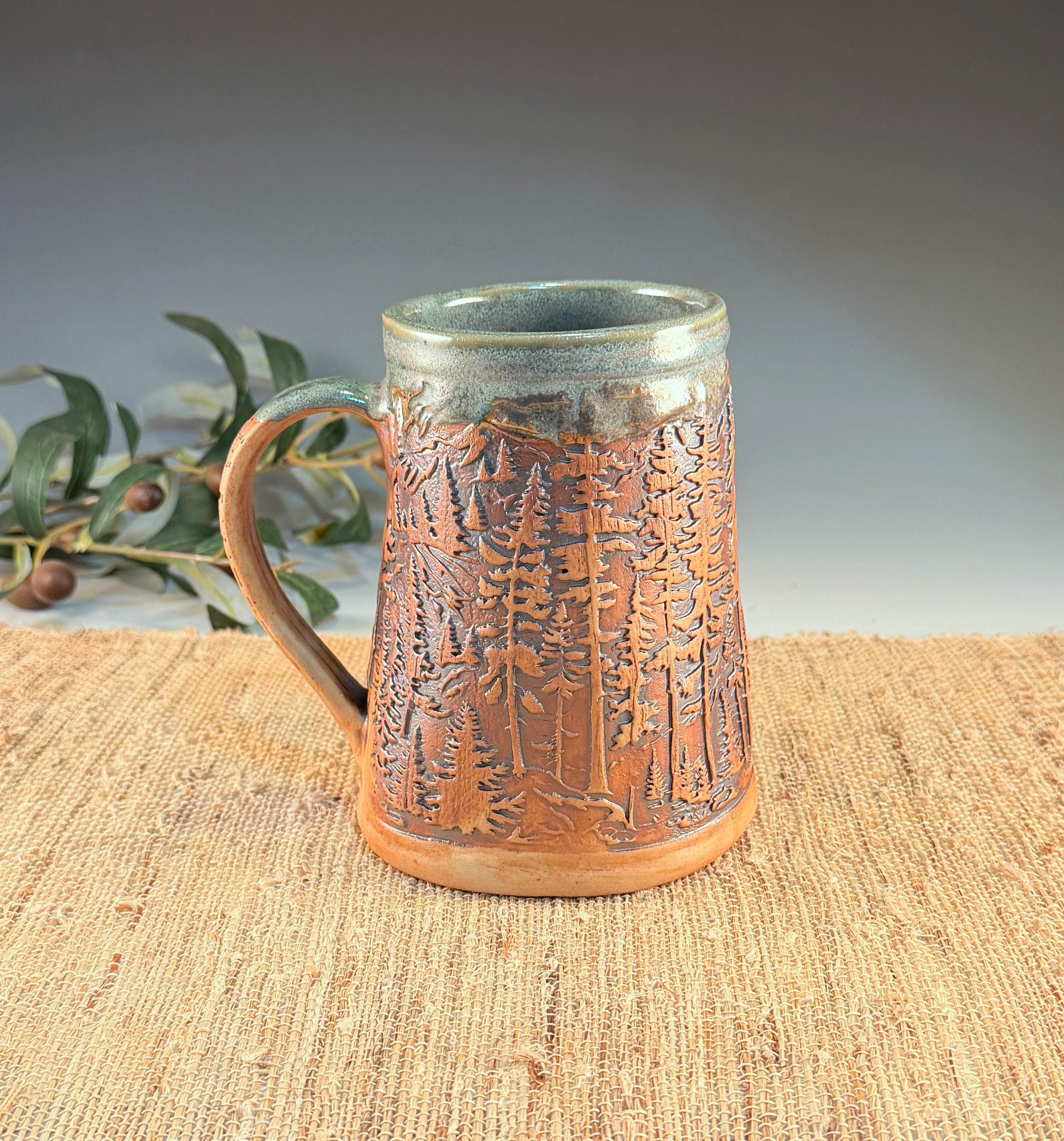 24 Oz Handmade Mug - Etsy