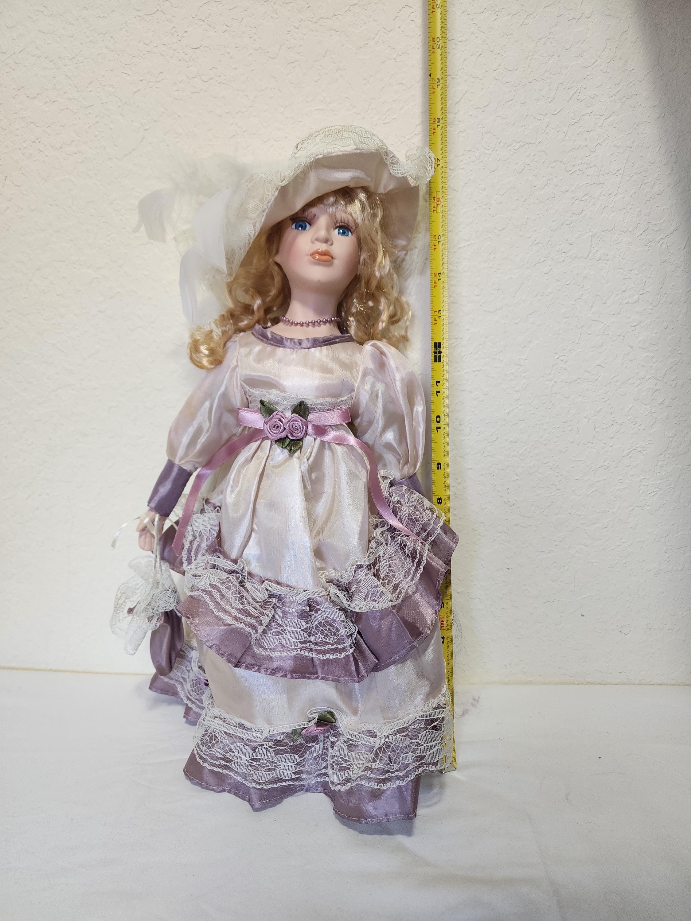 Genuine Porcelain Doll Fine Bisque 
