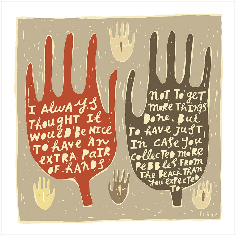 An Extra Pair Of Hands Fine Art Print Etsy