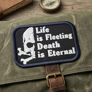 Skull Embroidery Design | Gothic Memento Mori Pattern (Digital File)