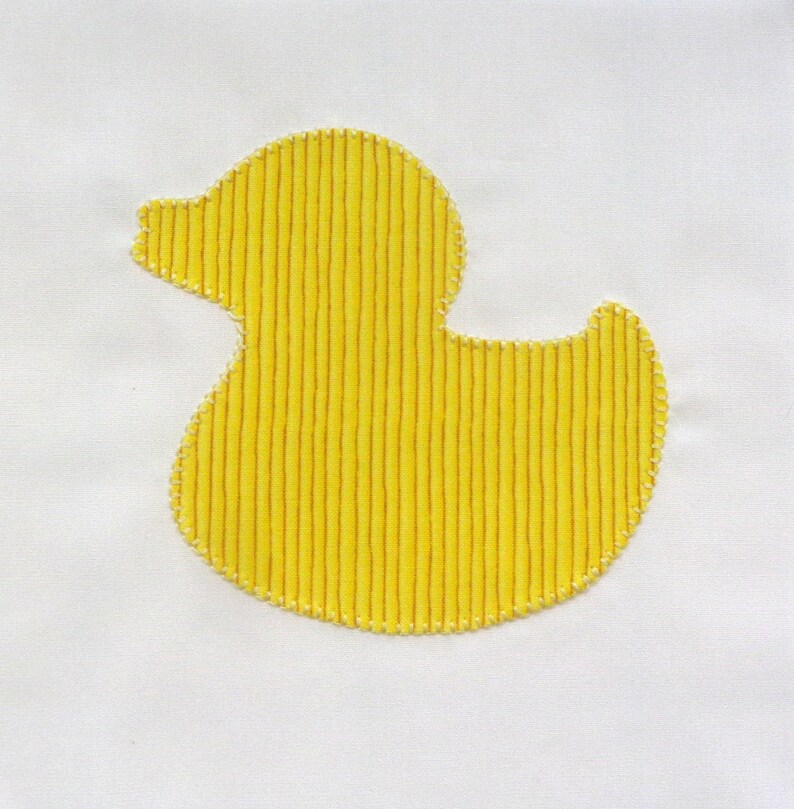 Rubber Duckies Appliqued Quilt Blocks image 3