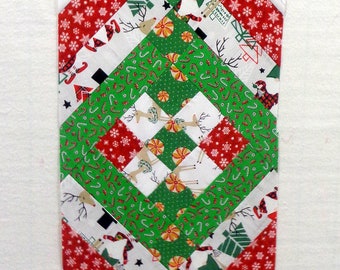 Braided Christmas Unfinished Table Runner