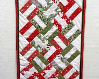 Christmas Quilted Table Runner