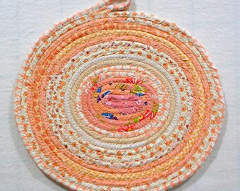 Peaches and Cream Candle Mat