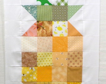 Great Big Pineapple Unfinished Quilt Top