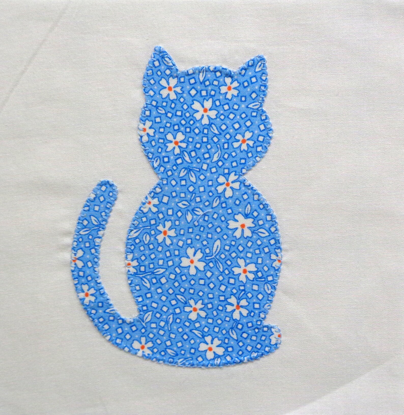 Calico Cats Appliqued Quilt Blocks Etsy