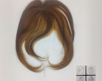 Clip-In Bangs Made from 100% Human Hair – Instantly Transform Your Look