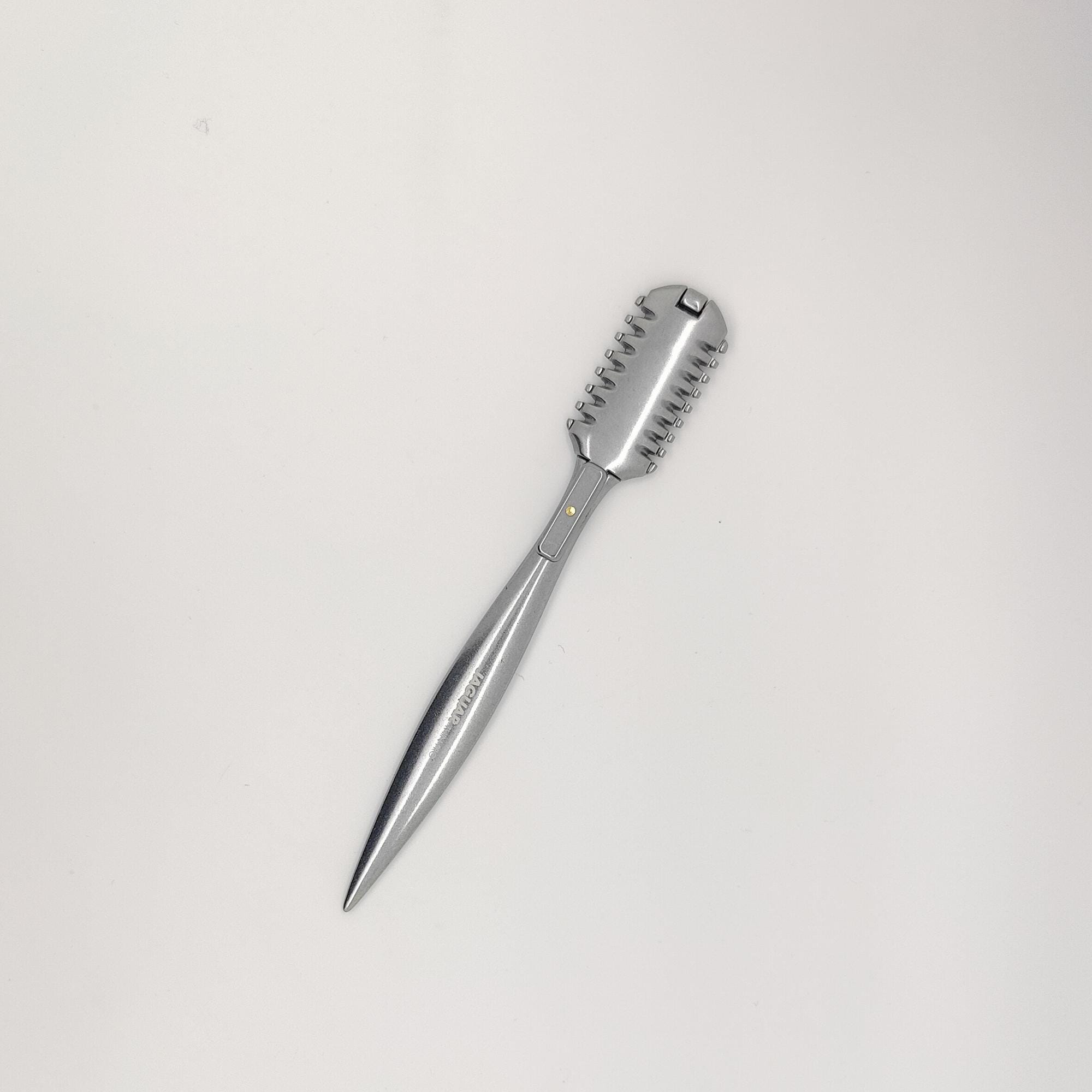Metal Hair Thinning Razor | Texture & Styling Tool Barber + Hairdresser ...