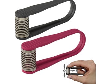 Plukpincet gezichtsontharing/wenkbrauwpluk monobrow/schoonheidstool rood of zwart