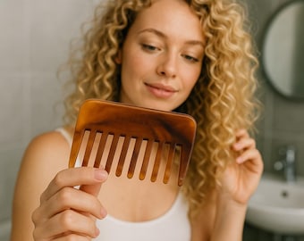 Afro comb - Curly hair comb - Curly hair comb small