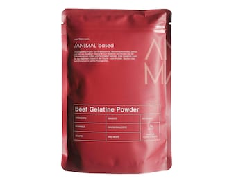 Rundergelatine Poeder Halal 250g – Grass Fed Gelatine voor Koken & Bakken
